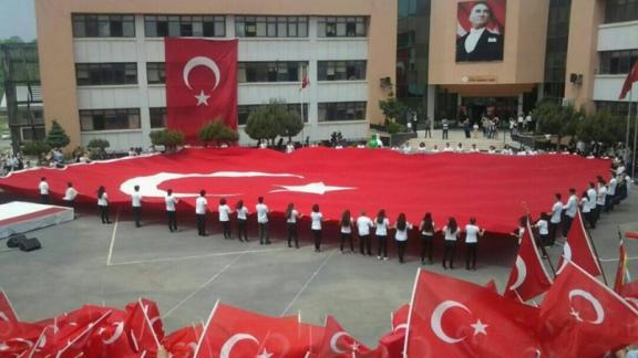 İlçemizde19 Mayıs Atatürkü Anma ve Gençlik ve Spor Bayramı Coşkuyla Kutlandu