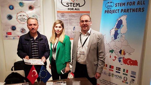 Erasmus+ Projemiz Stem For All Brüksel´ de düzenlenen Uluslararası 3. Scientix Konferansında İlçemizi başarıyla temsil etti.